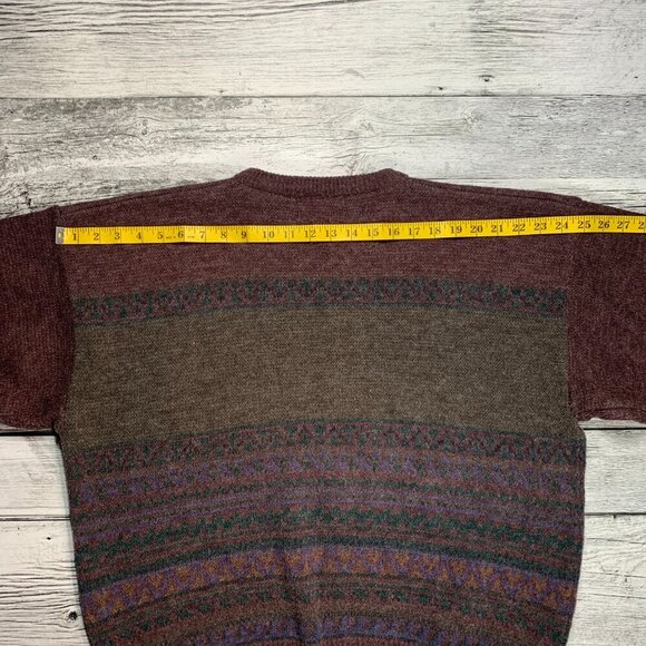 Vintage London Fog Hunting Dogs Sweater Embroidered Grandpa Dad Crewneck - Picture 7 of 11